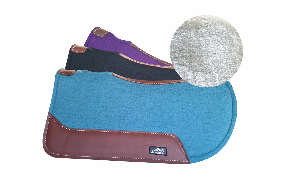 AlpenPad Comfort Line – Roundskirt Pad met fleece onderzijde – 70 cm / 13 kleuren