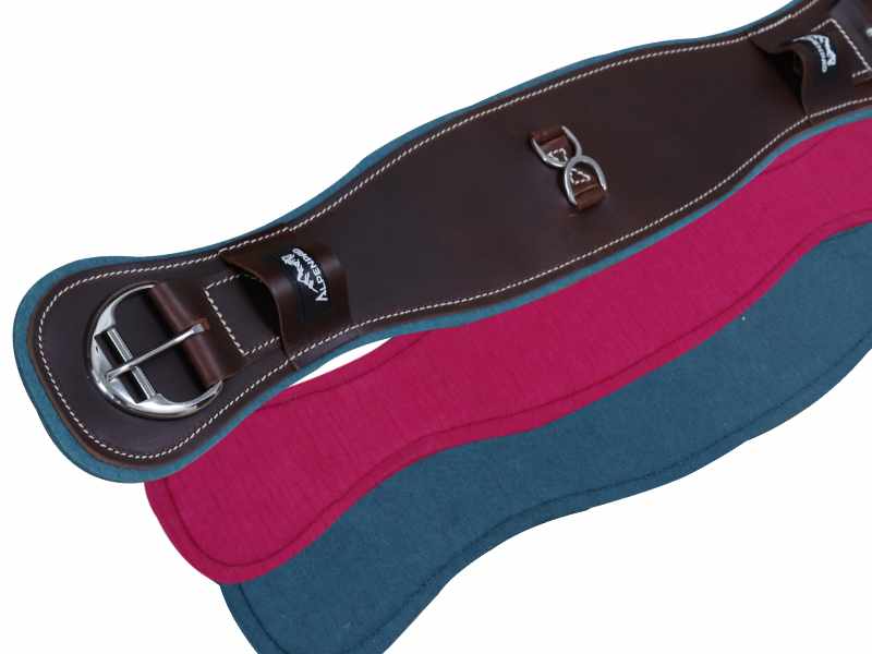 AlpenPad Pro Line Westernsingel – leder met vilten onderzijde – Summer Edition