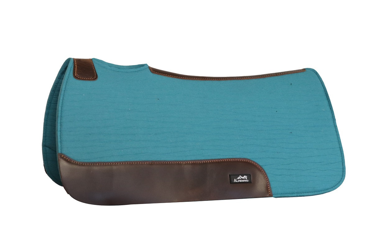 AlpenPad 2.0 – High Quality vilten Western Pad – Turquoise