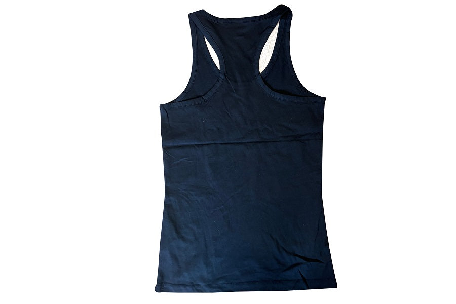 AlpenPad – Geborduurd Tank Top – Zwart