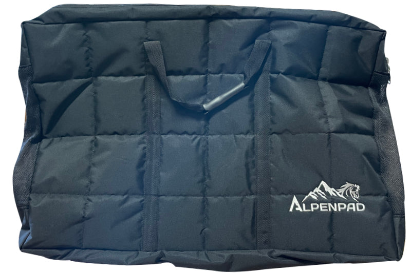 AlpenPad – gewatteerde en geborduurde Premium padbag & blanketbag – met twee Fächern