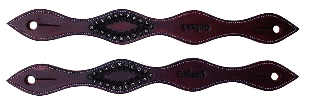 Leder slobberbars