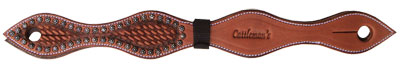 Leder slobberbars