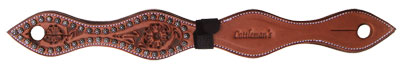 Leder slobberbars
