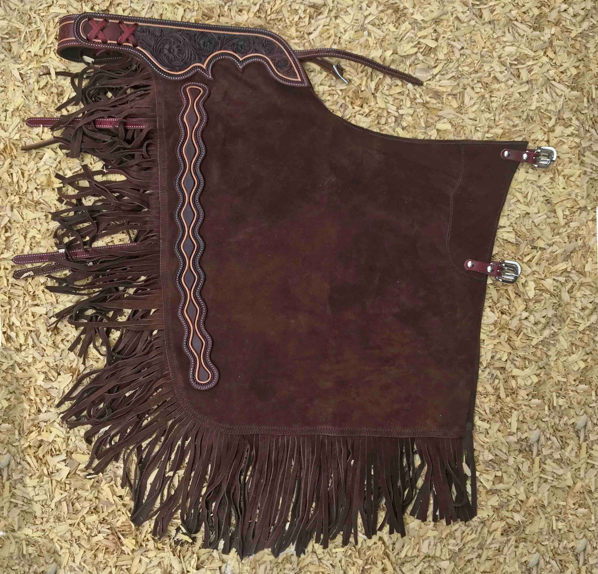 Bruin suède CHINK chaps