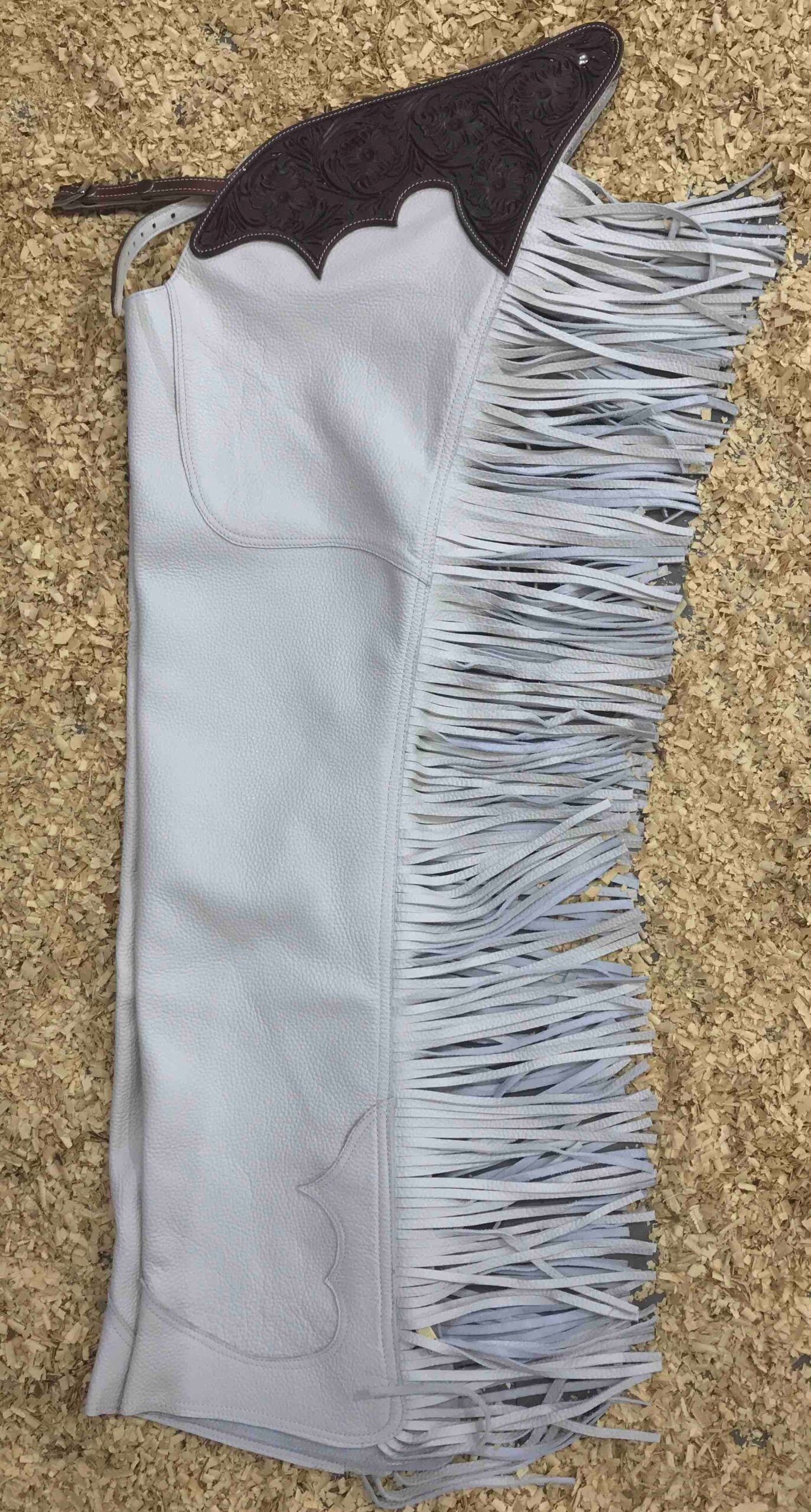 Calf leder chaps