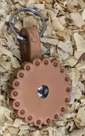 Loose leder concho met keychain