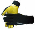 Leder / nylon handschoenen