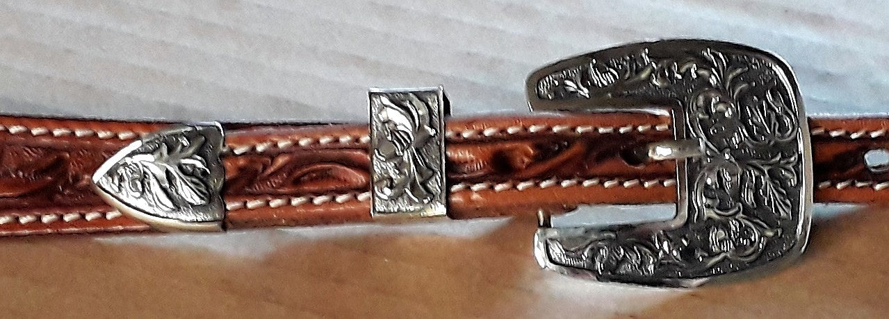 Hansen zilver buckle set
