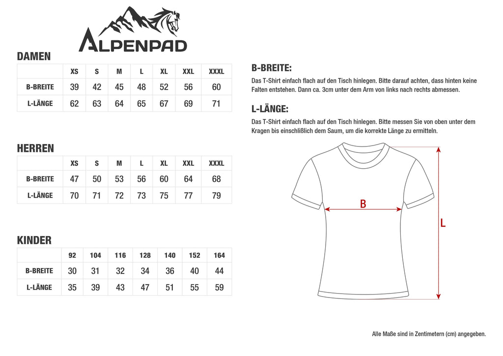 AlpenPad – Geborduurd katoenen shirt – Pink / L, XL, 2XL