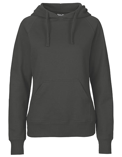 AlpenPad Ladies Hoodie charcoal van biokatoen / XS