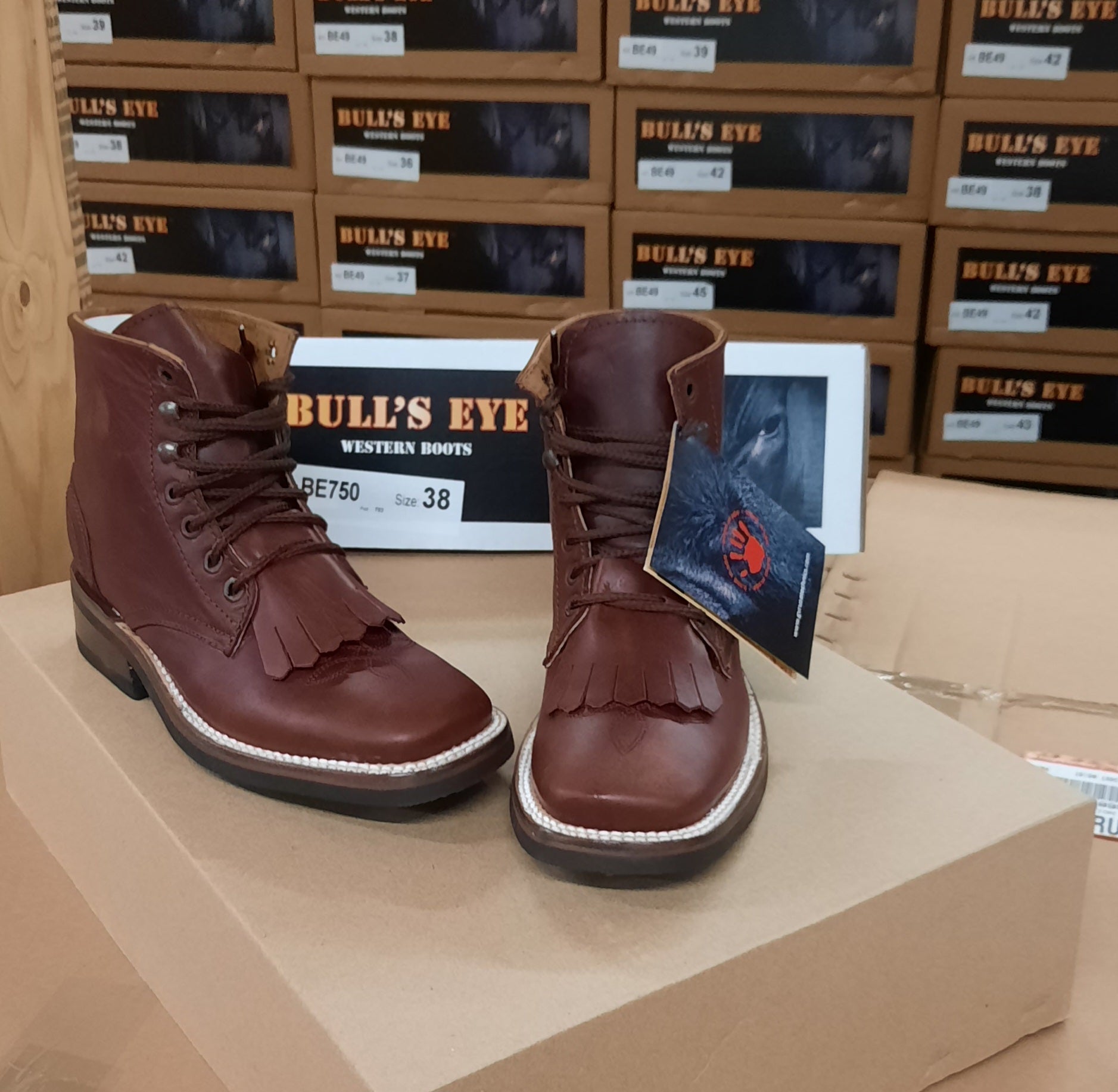 Bull’s Eye lacer laarzen