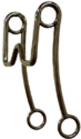 “Paperclip” lifter bit met fixed grazer mouthpiece