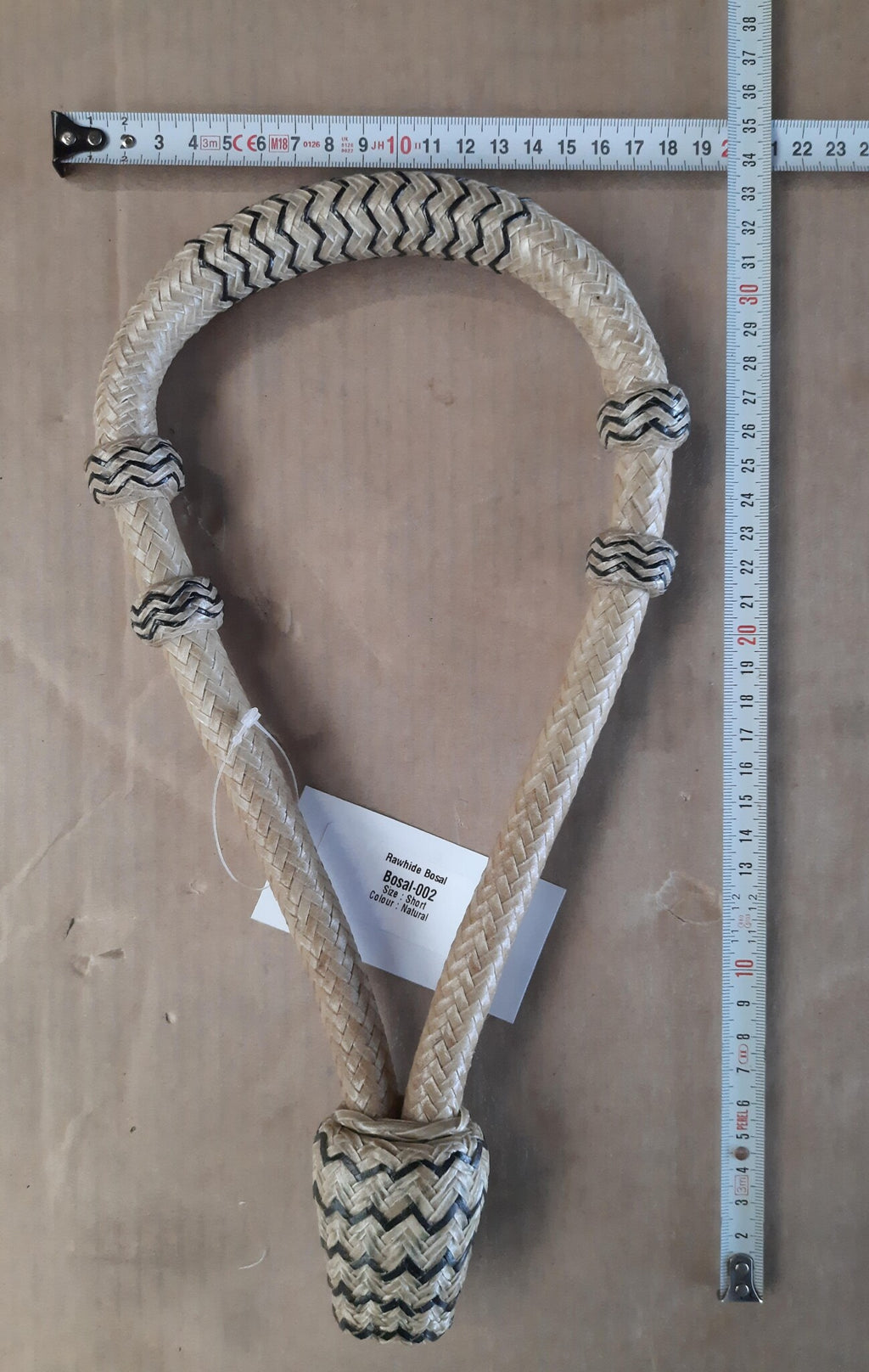 Rawhide braided bosal
