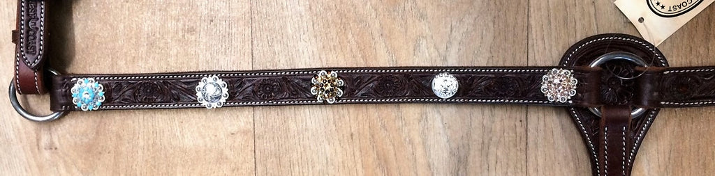 Borsttuig met holes for conchos