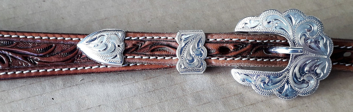 Hansen zilver buckle set
