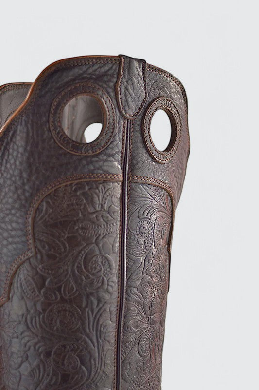 Buckaroo Bloemenmotief Donkerbruin