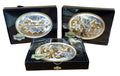 Zilver oval buckle