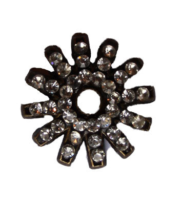 Antique zilver spoorwheel concho