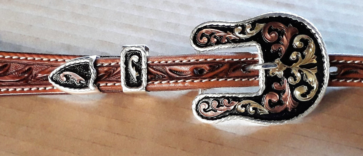 Hansen zilver buckle set