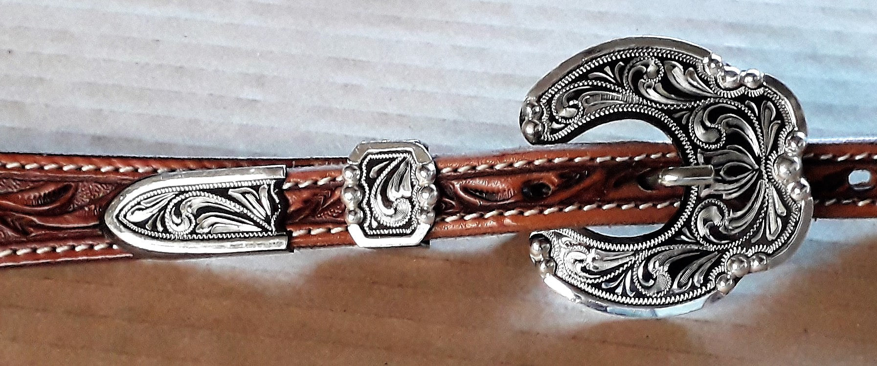 Hansen zilver buckle set
