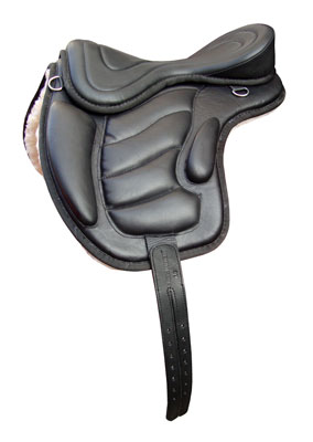 Treeless saddle