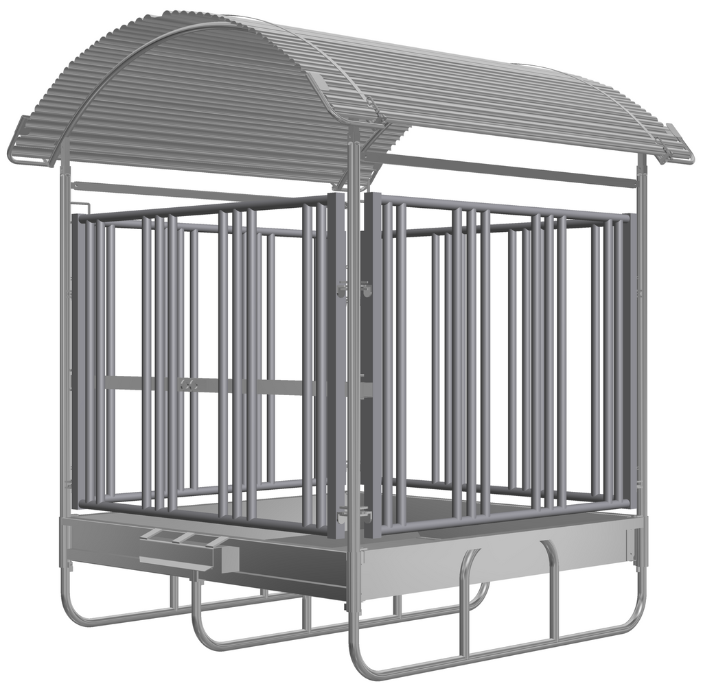 Zwaar staal horse feeder