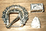 Buckle set zilver