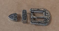 Buckle set for hoedband