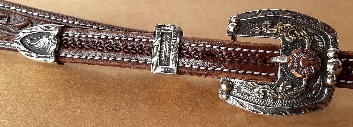 Hansen zilver buckle set