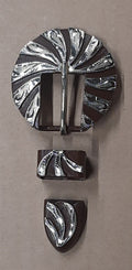 Hansen zilver buckle set