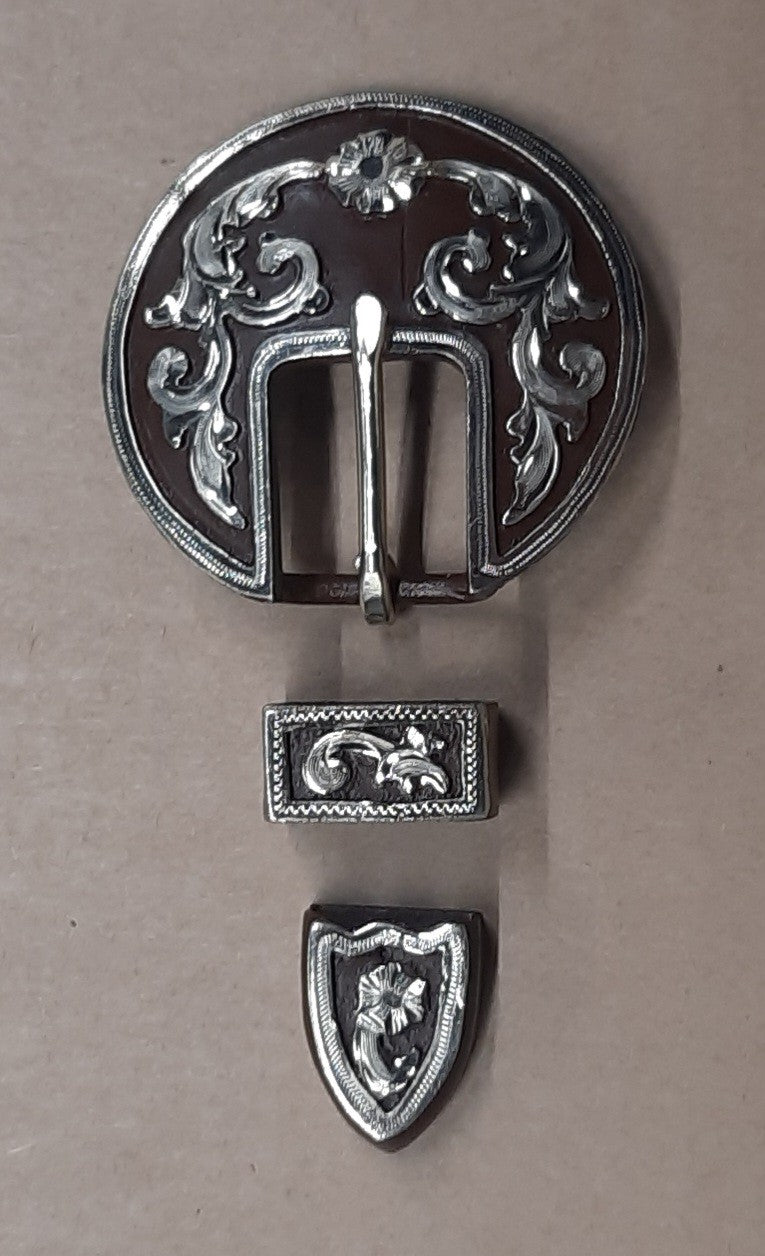 Hansen zilver buckle set