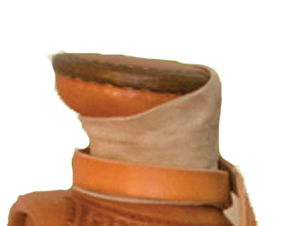 Bruin / tan / off-wit