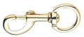 Slot snap brass polished