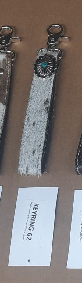 Leder keychain