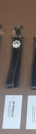 Leder keychain