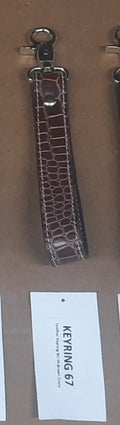 Leder keychain