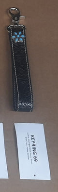 Leder keychain