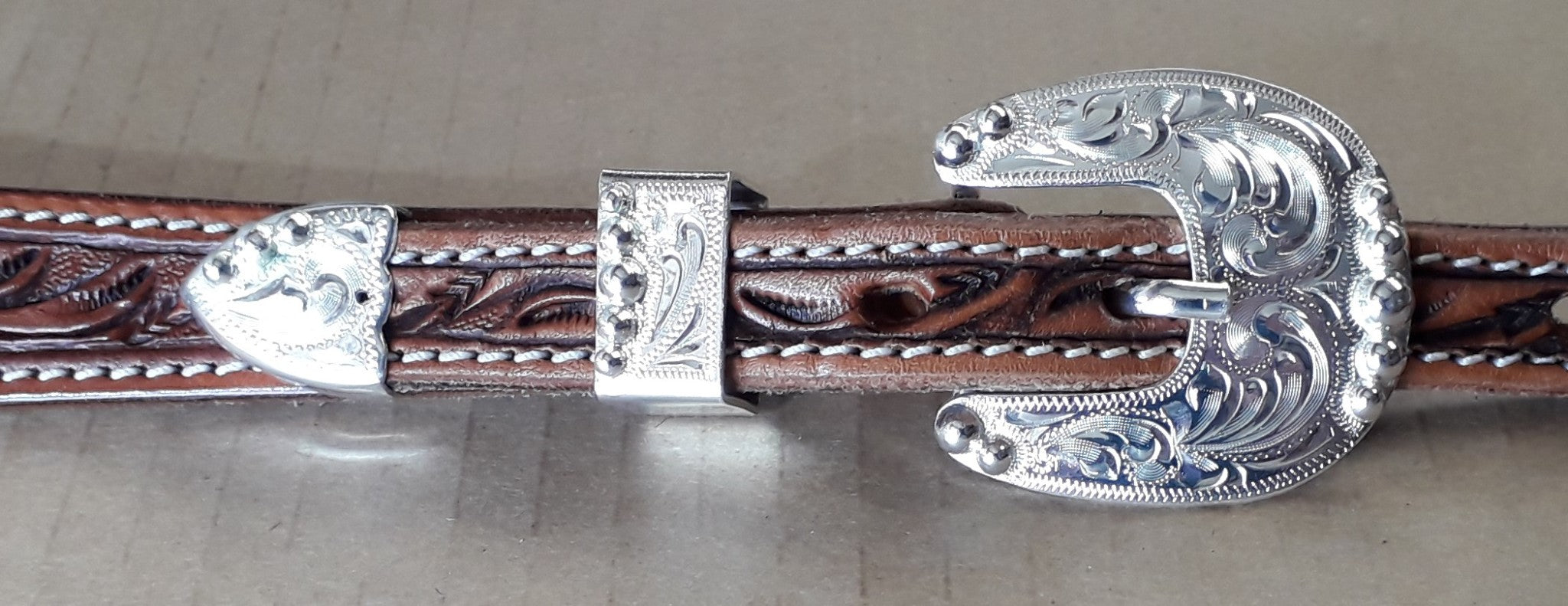 Hansen zilver buckle set