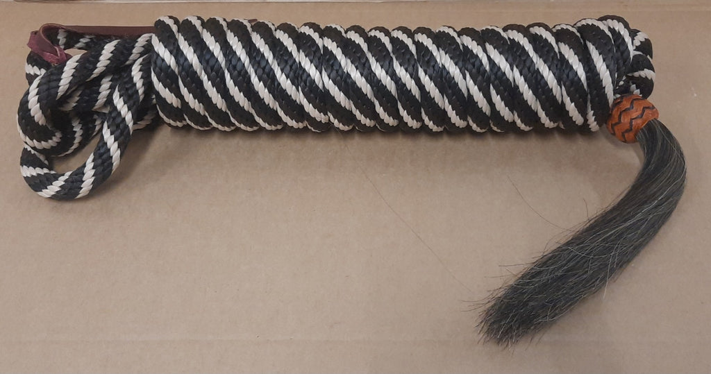 Soft nylon braided mecate teugels