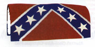 Rebel flag wool showpad