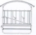 Zwaar staal square feeder