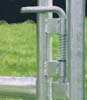 Zwaar staal feeder panel met door