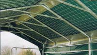 Zwaar staal roof construction
