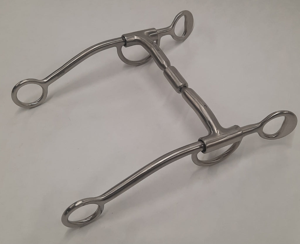 Satin steel “Billy Allen” stangbit