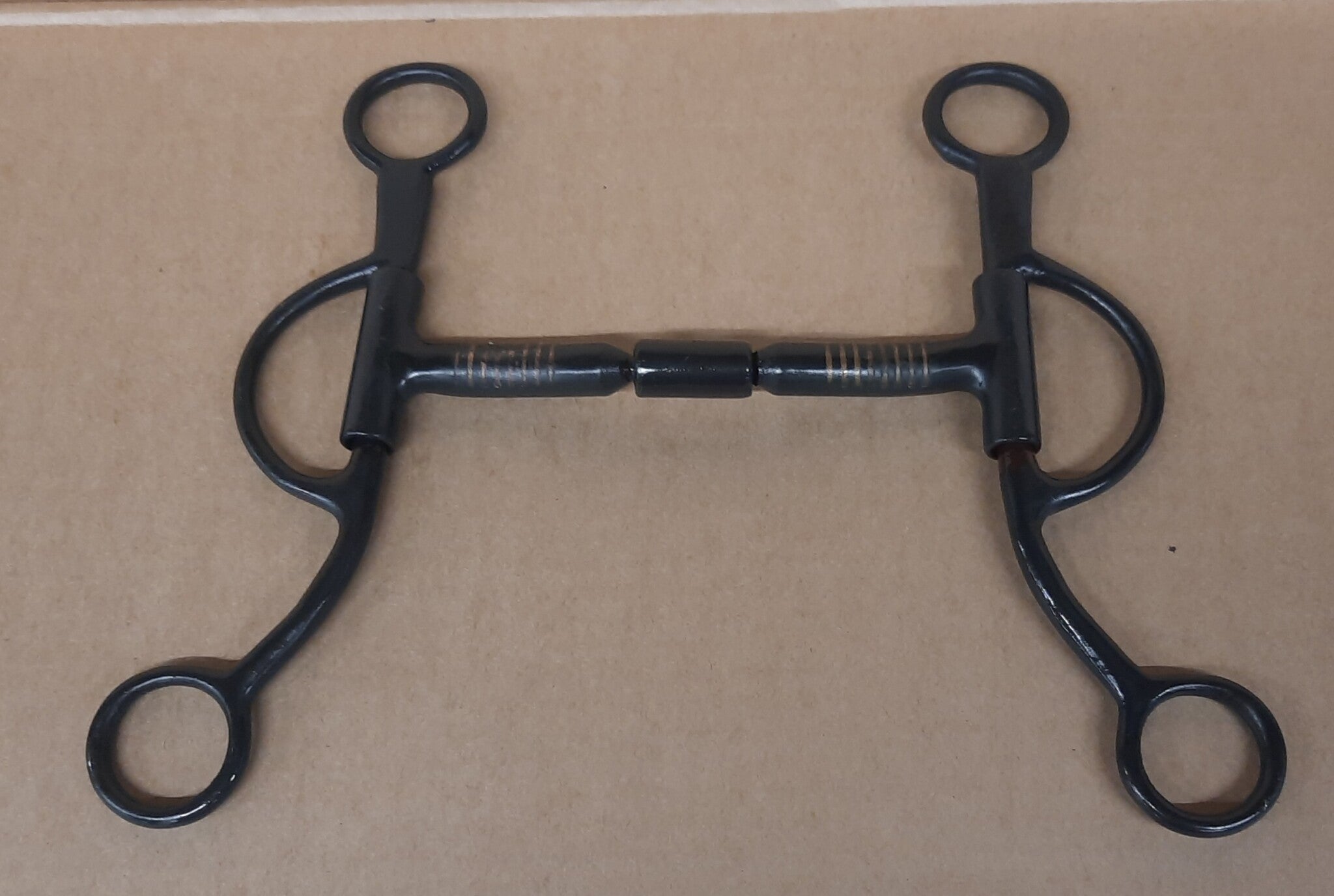 Zwart training bit met “Billy Allen” mouthpiece