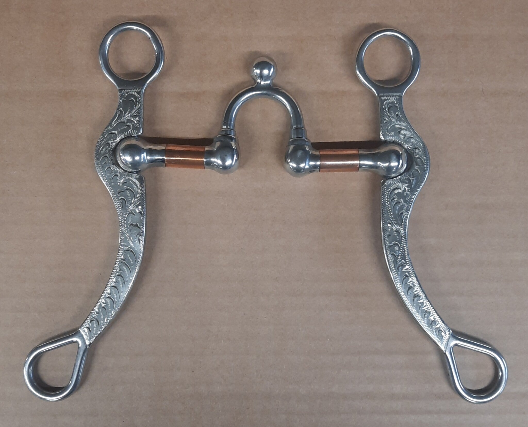 Zilver showbit met ball correctional