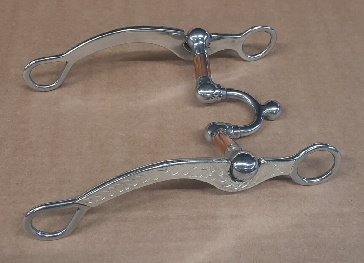Zilver showbit met ball correctional