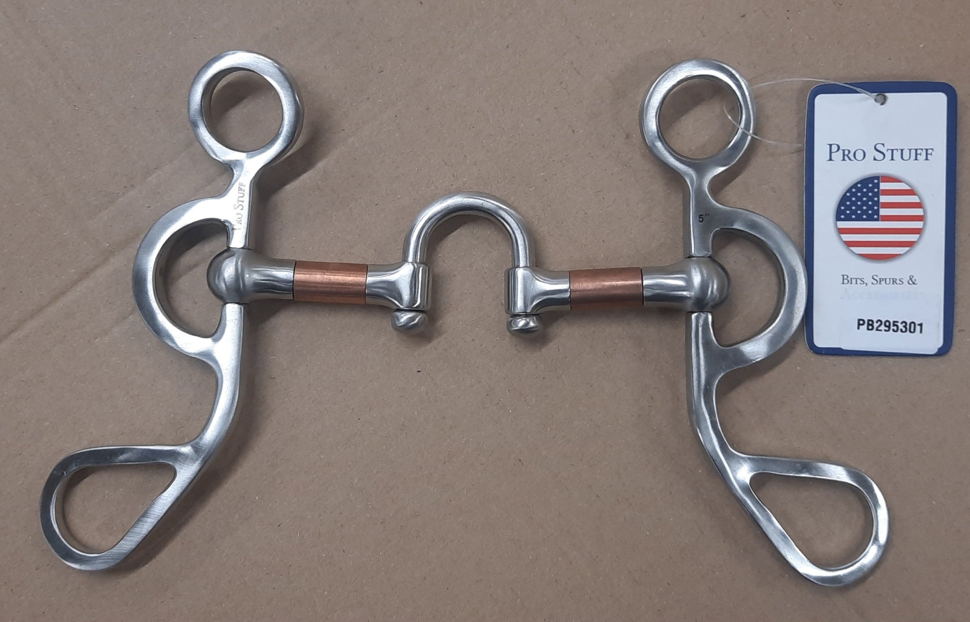 Short shank full drop correctional bit