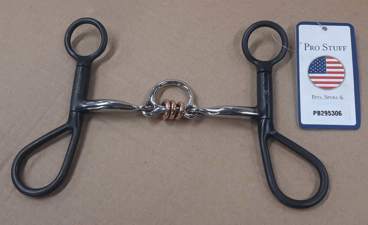 Short shank met jointed port
